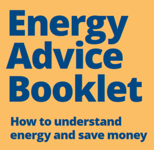 Energy advice booklet image