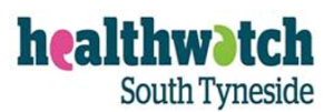 Healthwatch South Tyneside logo